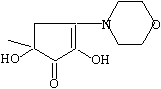 2,5-dihydroxy-5-methyl-3-(4-morpholinyl)-2-cyclopenten-1-one