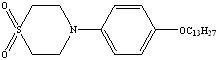 1,1-二氧-4-(4-十三烷基氧苯基)-噻嗪烷